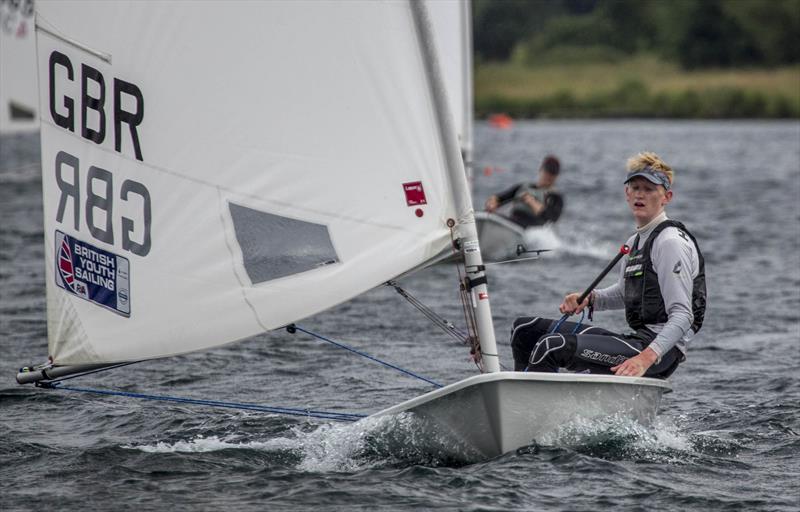 Overall winner Edward Higgson at the Notts County Laser Open photo copyright David Eberlin taken at Notts County Sailing Club and featuring the ILCA 7 class