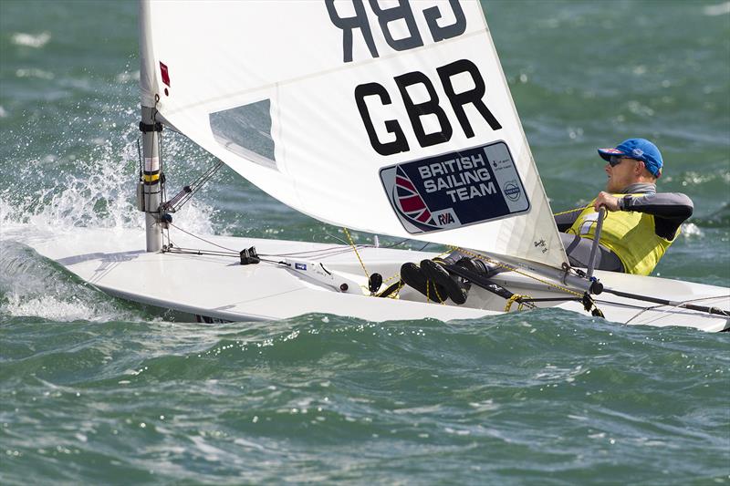 Nick Thompson is selected to represent Team GB for Rio 2016 Olympic Games in the Laser class - photo © Richard Langdon / British Sailing Team
