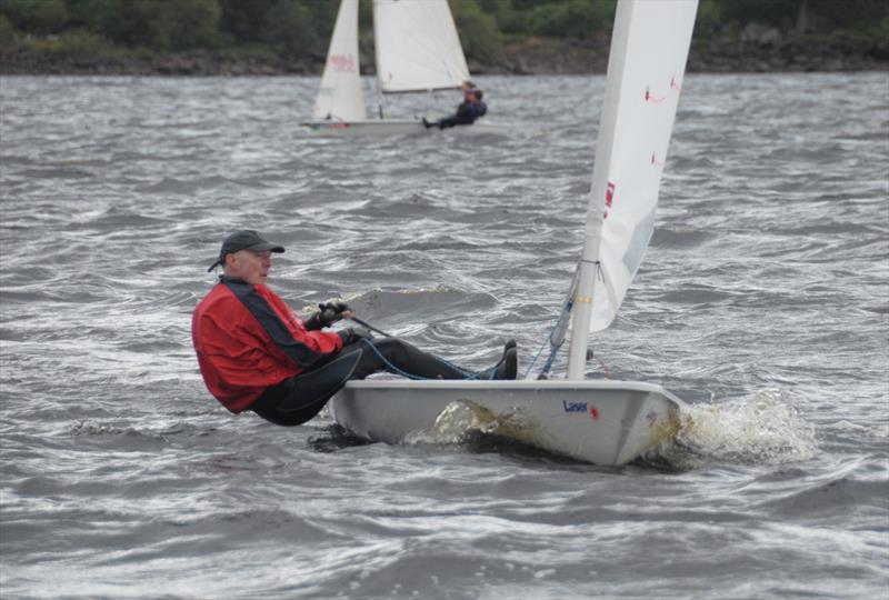 Andrew Hewett wins the Laser fleet in the September open meeting.at Kielder Water photo copyright Adrian Langford taken at Kielder Water Sailing Club and featuring the ILCA 7 class