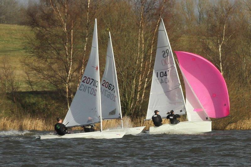 Week 6 of the Tipsy Icicle series at Leigh & Lowton photo copyright Tim Yeates & Paul Hargreaves taken at Leigh & Lowton Sailing Club and featuring the ILCA 7 class