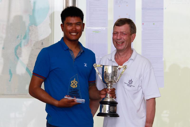 Kirati Bualong wins the Standard title at the Thailand Laser Nationals - photo © Ben Montgomery