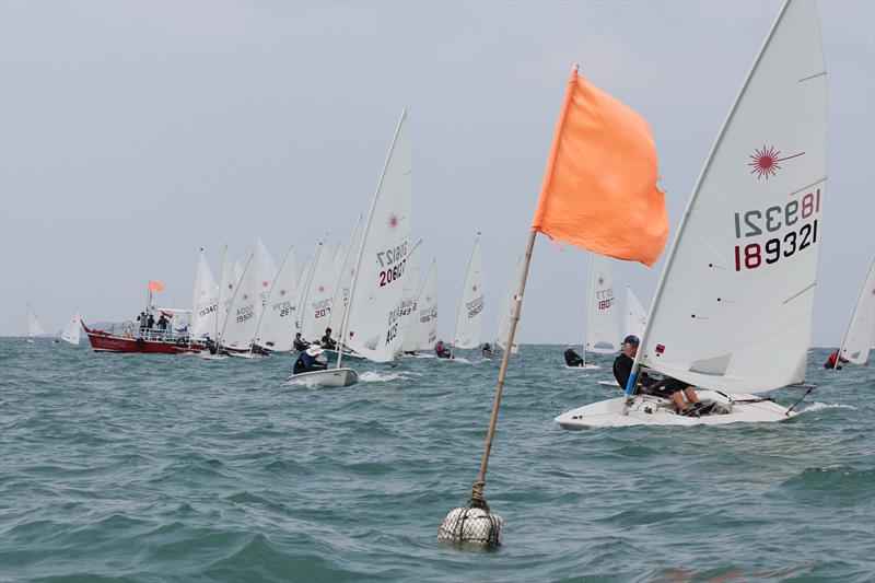 Race start at the Thailand Laser Nationals photo copyright Ben Montgomery taken at Royal Varuna Yacht Club and featuring the ILCA 7 class