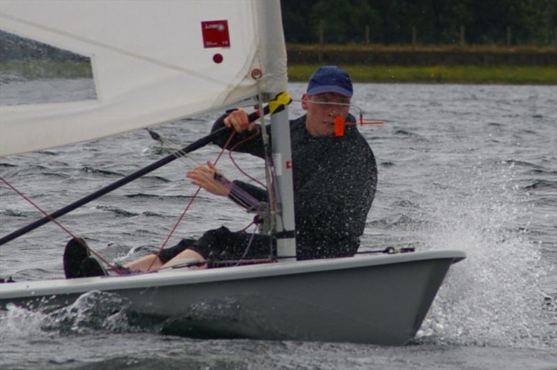 Daniel Wigmore Standard Rig winner at the Island Barn Laser Open photo copyright Jim Champ taken at Island Barn Reservoir Sailing Club and featuring the ILCA 7 class