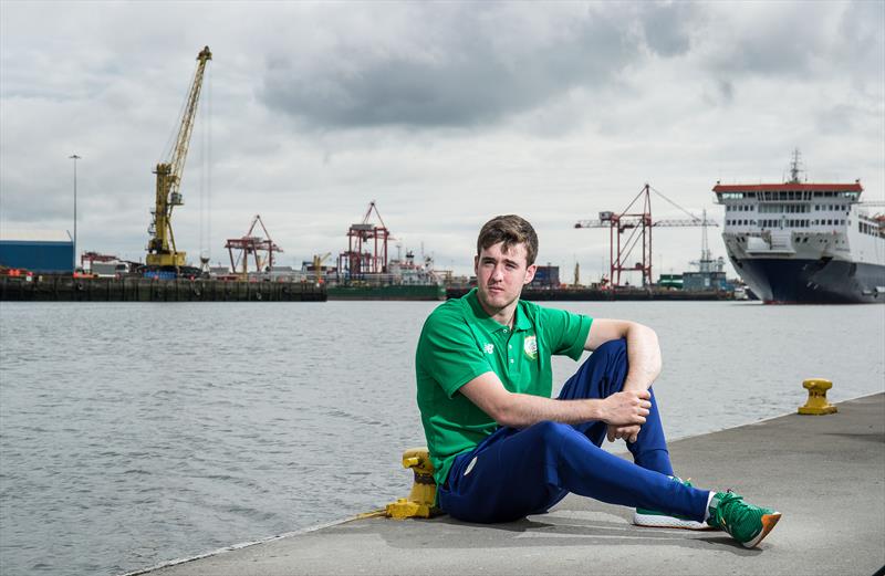 Finn Lynch (IRL) ahead of the Rio 2016 Olympic Games photo copyright INPHO / Dan Sheridan taken at  and featuring the ILCA 7 class