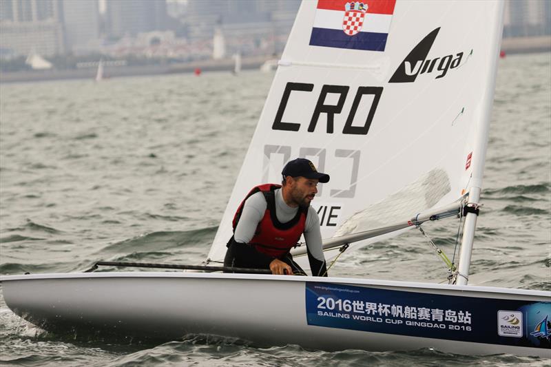 Sailing World Cup Qingdao day 1 photo copyright Daniel Smith . / World Sailing taken at  and featuring the ILCA 7 class