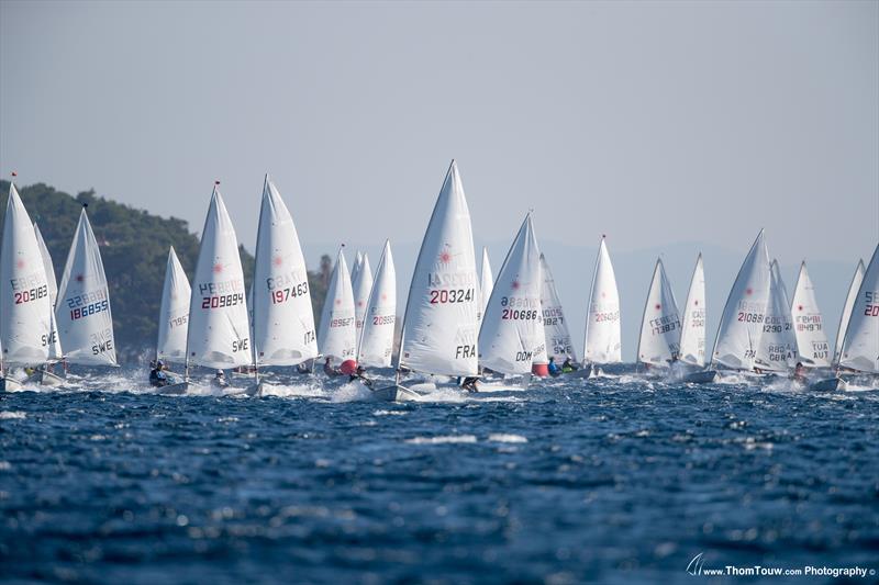 Laser Masters Europeans at Hvar, Croatia photo copyright Thom Touw / www.thomtouw.com taken at  and featuring the ILCA 7 class