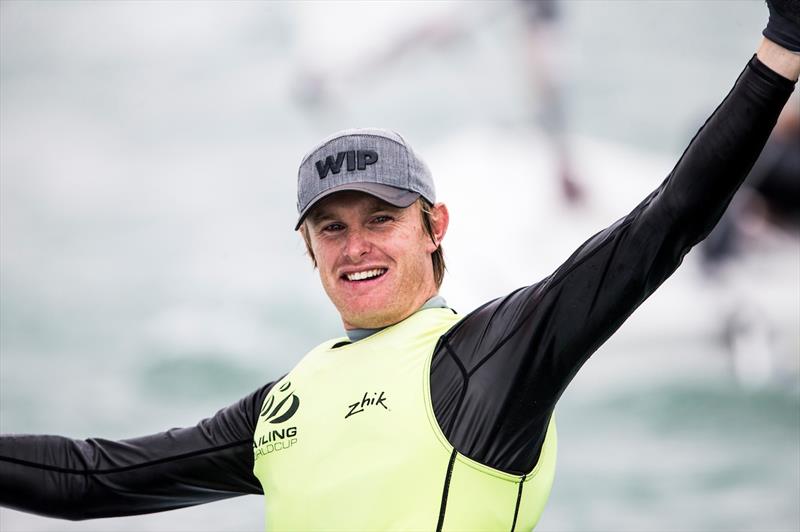 Jean Baptiste Bernaz (FRA) wins the Laser class at World Cup Series Miami photo copyright Pedro Martinez / Sailing Energy / World Sailing taken at Coconut Grove Sailing Club and featuring the ILCA 7 class