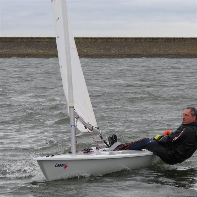 Strong winds for the Staunton Blaster photo copyright Ann Nugent taken at Staunton Harold Sailing Club and featuring the ILCA 7 class