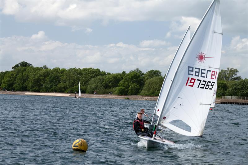 Lasers at Aldenham photo copyright Bryan Forbes taken at Aldenham Sailing Club and featuring the ILCA 7 class