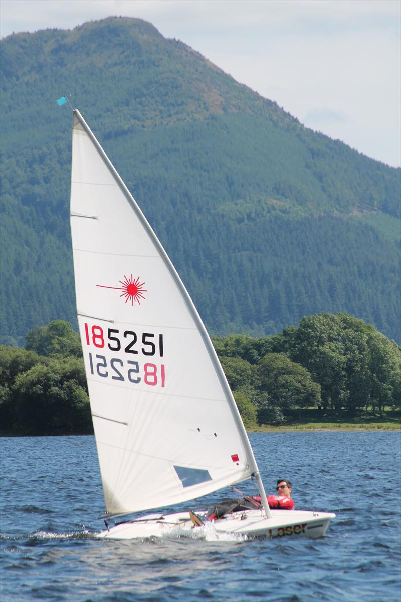 Lakeland & Border Laser Grand Prix - July Open Meeting at Bassenthwaite photo copyright William Carruthers taken at Bassenthwaite Sailing Club and featuring the ILCA 7 class