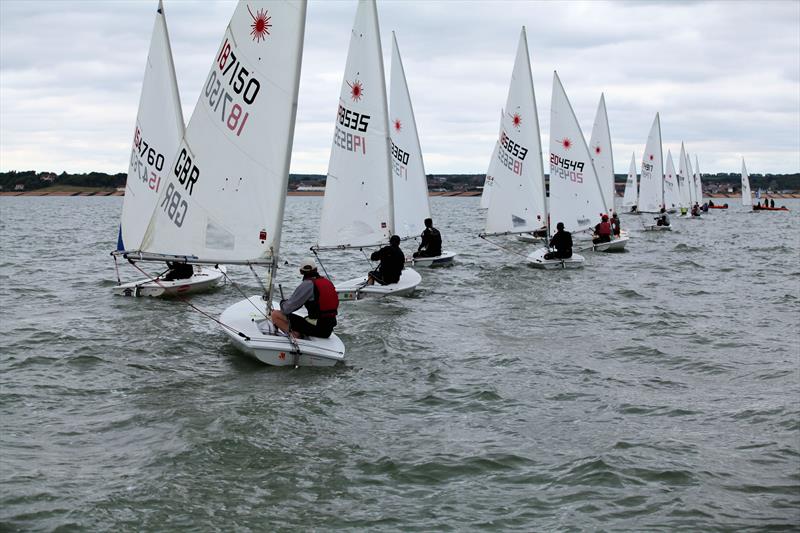 Laser Fest '17 at Whitstable photo copyright Katerina Kelly taken at Whitstable Yacht Club and featuring the ILCA 7 class