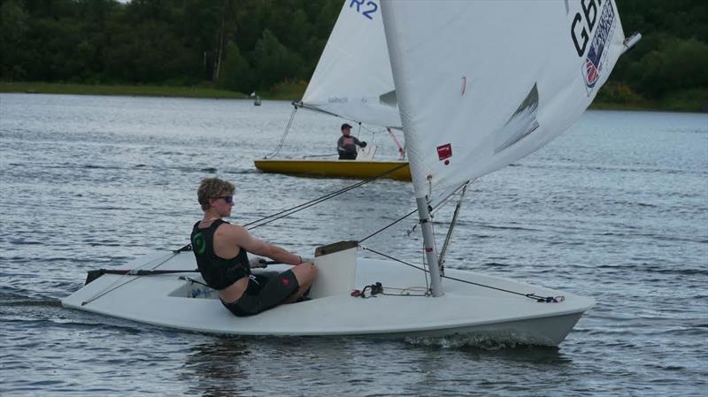 Lasers at Leigh & Lowton for the 2017 open meeting photo copyright Paul Allen taken at Leigh & Lowton Sailing Club and featuring the ILCA 7 class