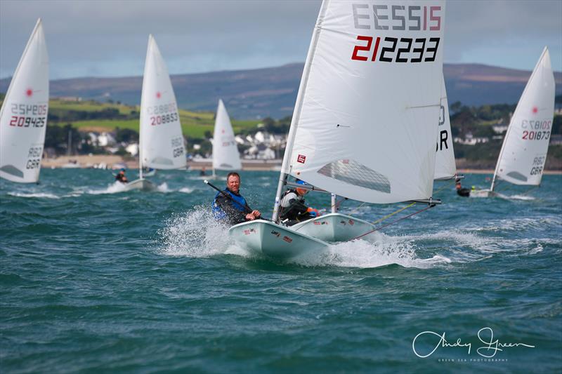 Matt Howard during the Laser Nationals at Abersoch photo copyright Andy Green / www.greenseaphotography.co.uk taken at South Caernarvonshire Yacht Club and featuring the ILCA 7 class