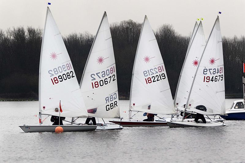 Leigh & Lowton Revett Series day 5 photo copyright Gerard van den Hoek taken at Leigh & Lowton Sailing Club and featuring the ILCA 7 class