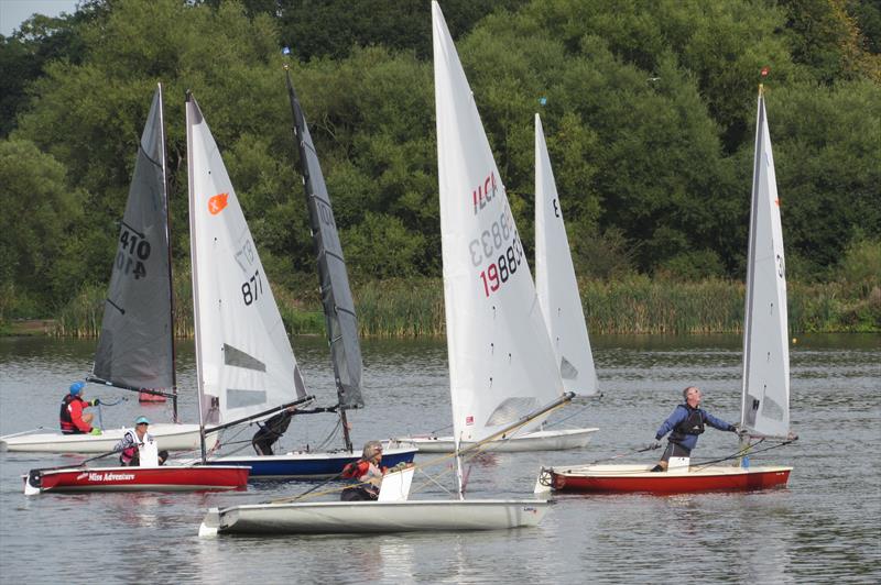 Border Counties Midweek Sailing at Winsford Flash photo copyright Brian Herring taken at Winsford Flash Sailing Club and featuring the ILCA 7 class