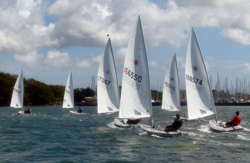 52 helms take part in the Laser open at Chichester