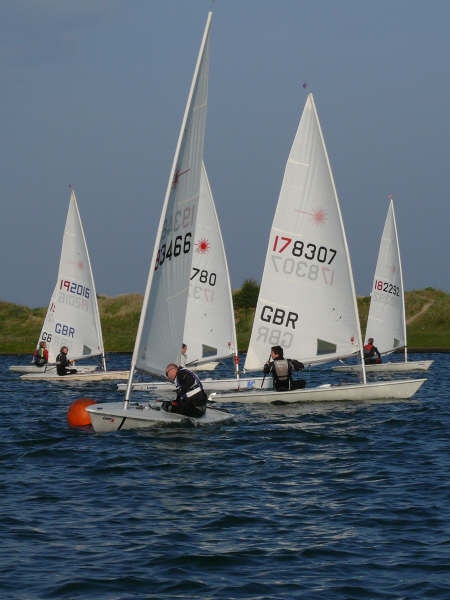 The Laser 12 hour race took place at West Lancs YC on Saturday