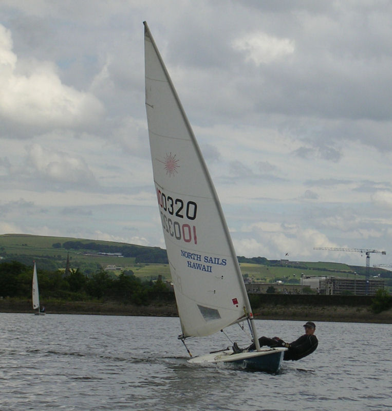 Light winds for the Elton Laser open