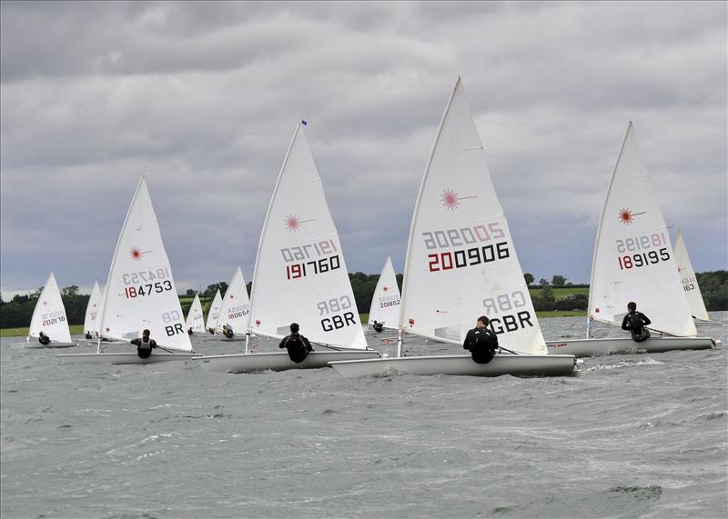 Lasers at Rutland photo copyright Tom Clark taken at Rutland Sailing Club and featuring the ILCA 7 class
