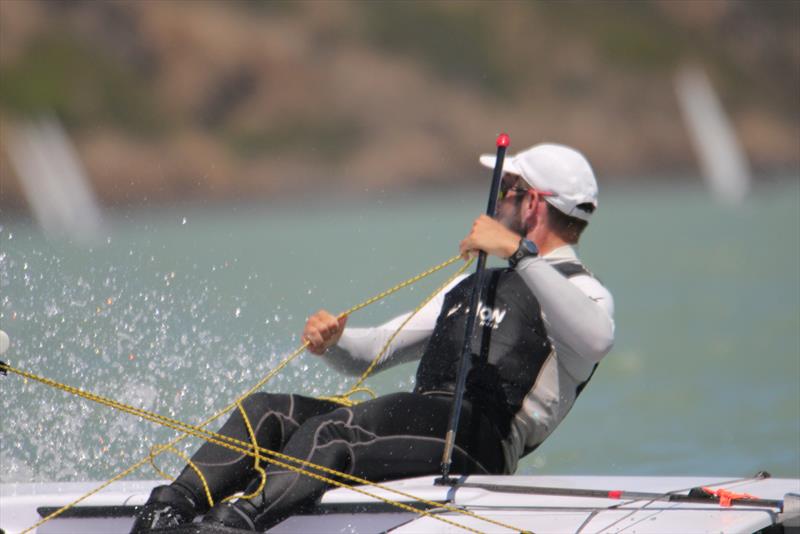 Andrew McKenzie, Day 3, 2018 NZ  Laser Nationals - Naval Point Sailing Club photo copyright NZ Laser Assoc taken at  and featuring the ILCA 7 class