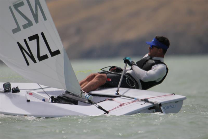 Scott Leith, Day 3, 2018 NZ  Laser Nationals - Naval Point Sailing Club photo copyright NZ Laser Assoc taken at  and featuring the ILCA 7 class