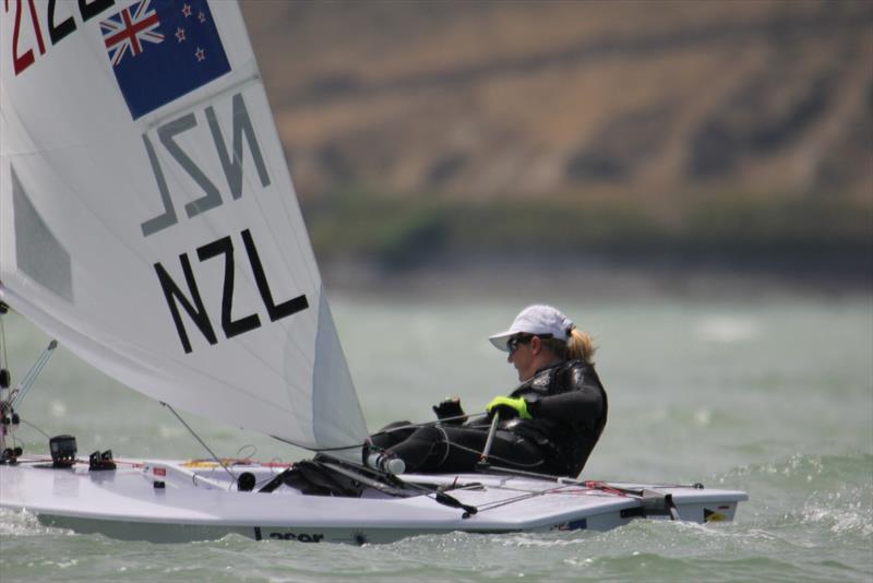 Susannah Pyatt, Day 3, 2018 NZ  Laser Nationals - Naval Point Sailing Club - photo © NZ Laser Assoc