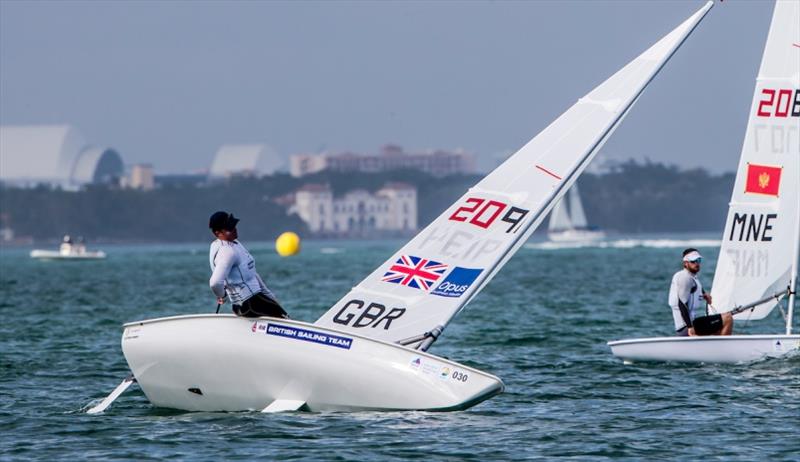 Elliot Hansen (Laser) – World Cup Series Miami - photo © Jesus Renedo / Sailing Energy / World Sailing