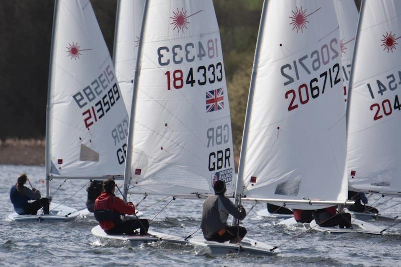Laser racing at West Riding SC photo copyright WRSC taken at West Riding Sailing Club and featuring the ILCA 7 class