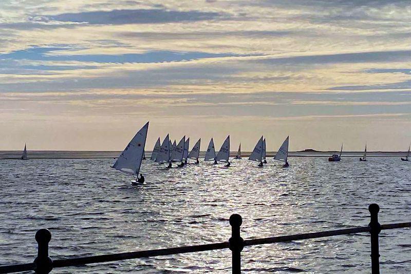 Evening racing at West Kirby SC in 2023 photo copyright Alan Jenkins taken at West Kirby Sailing Club and featuring the ILCA 7 class
