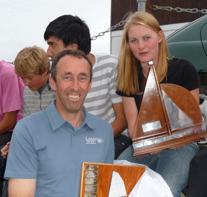 Rob Burridge & Amy Hulley win the Laser 2000 nationals at Penzance