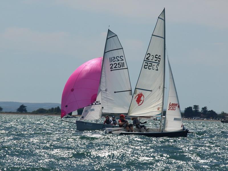 Army versus Navy at the Crewsaver 2000 Millennium Series Round 4 at Thorney Island  - photo © Clive Grant