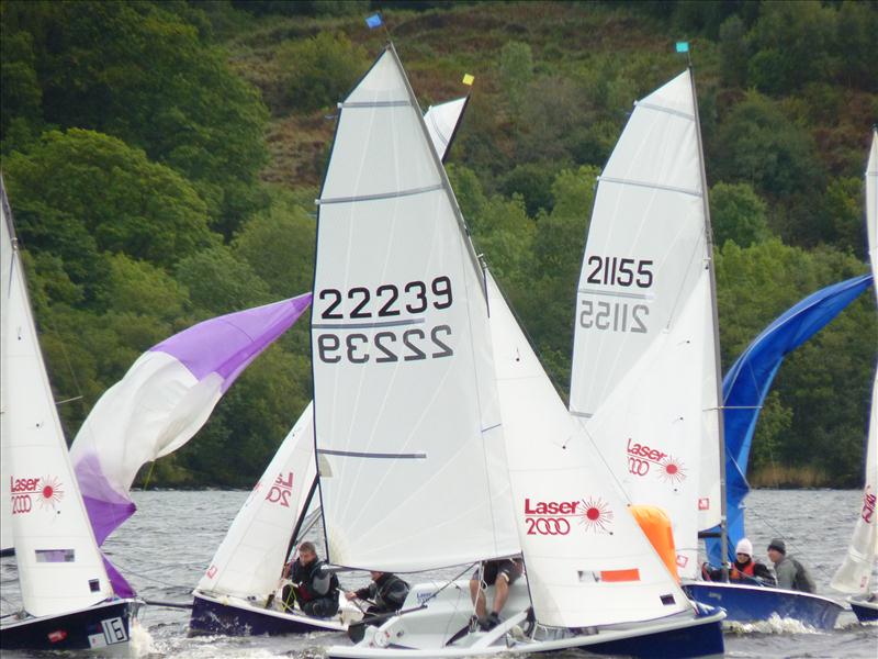 Laser 2000 Inlands at Bala photo copyright Paul Plested taken at Bala Sailing Club and featuring the 2000 class