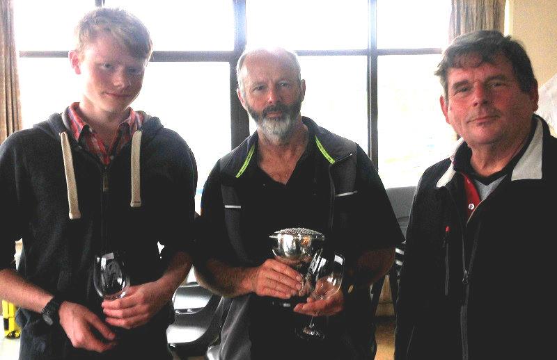 Laser 3000 winners Myles Ripley and James Thomas at the Noble Marine 3000 Class Nationals photo copyright Tony Hunt taken at Rutland Sailing Club and featuring the 3000 class