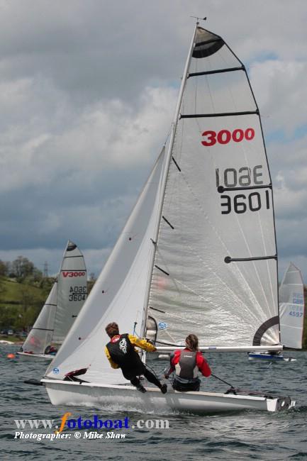 3000s at Carsington photo copyright Mike Shaw / www.fotoboat.com taken at Carsington Sailing Club and featuring the 3000 class
