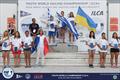2023 ILCA 4 Youth Worlds at Volos, Greece Prize Giving © Nikos Zagas / ZAGAS Photography