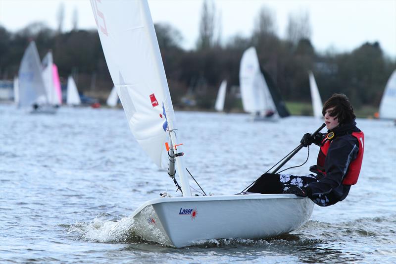 Week 7 of the Tipsy Icicle Series at Leigh & Lowton photo copyright Gerard Van den Hoek taken at Leigh & Lowton Sailing Club and featuring the ILCA 4 class