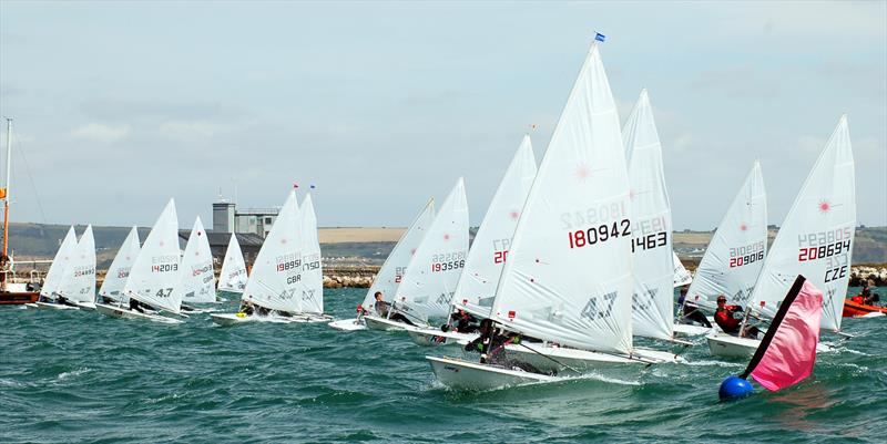 Day 5 of the Laser Nationals at Weymouth photo copyright Nick Champion / www.championmarinephotography.co.uk taken at Weymouth & Portland Sailing Academy and featuring the ILCA 4 class