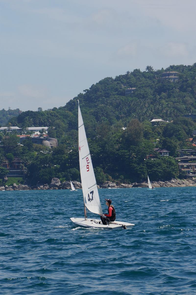 Laser on day 4 of the Phuket King's Cup Regatta photo copyright Guy Nowell / Phuket King's Cup taken at Royal Varuna Yacht Club and featuring the ILCA 4 class