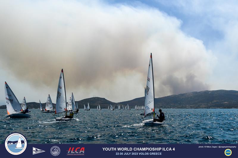2023 ILCA 4 Youth Worlds at Volos, Greece Day 3 - photo © Nikos Zagas / ZAGAS Photography