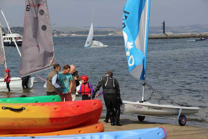 Weymouth and Portland National Sailing Academy continues to attract sailors across all generations to the venue photo copyright Cailah Leask taken at Weymouth & Portland Sailing Academy and featuring the Laser Pico class