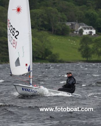 Rosalind Dunlop during the Brown Cup at Loch Earn