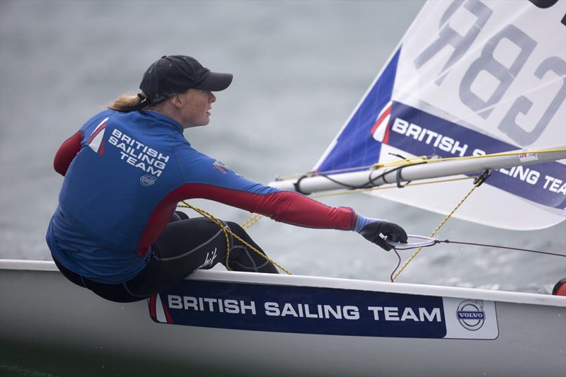 Bronze for Chloe Martin at the 2014 Laser Radial European Championships photo copyright Richard Langdon / British Sailing Team taken at  and featuring the ILCA 6 class