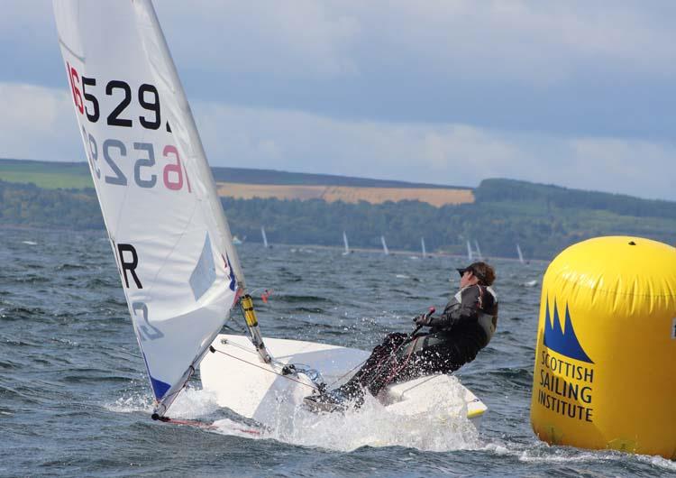 Day 4 of the NeilPryde UK Laser Nationals at Largs photo copyright Paul Williamson taken at Largs Sailing Club and featuring the ILCA 6 class