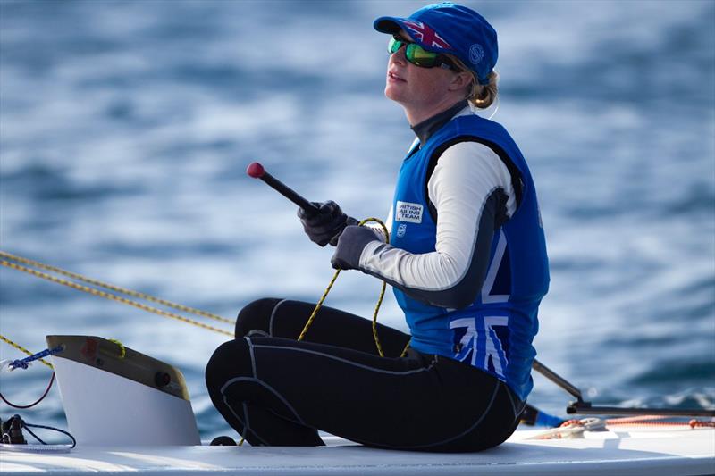 Chloe Martin on day 1 of the ISAF Sailing World Championship photo copyright Richard Langdon / British Sailing Team taken at  and featuring the ILCA 6 class