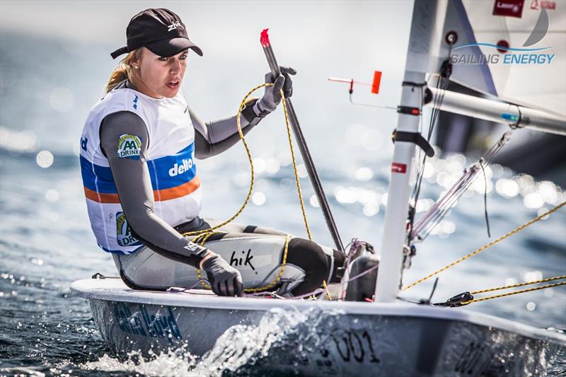 Marit Bouwmeester (NED) on day 2 of the ISAF Sailing World Championship photo copyright Sailing Energy taken at  and featuring the ILCA 6 class