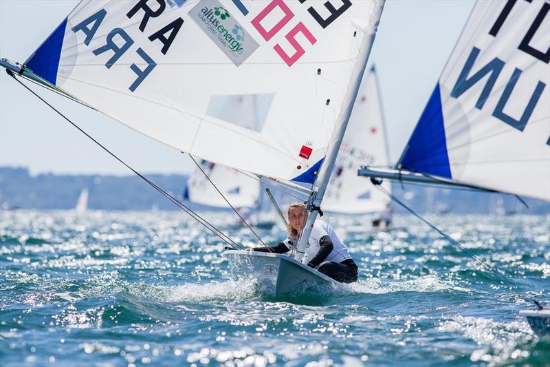 EUROSAF Youth Championships 2015 day 4 at Brest photo copyright Christian Chardon / Eurosaf Youth taken at  and featuring the ILCA 6 class