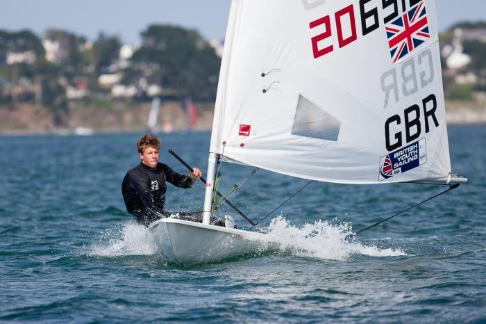 Jack Cookson at the EUROSAF Youth Championships 2015 photo copyright Christian Chardon / Eurosaf Youth taken at  and featuring the ILCA 6 class