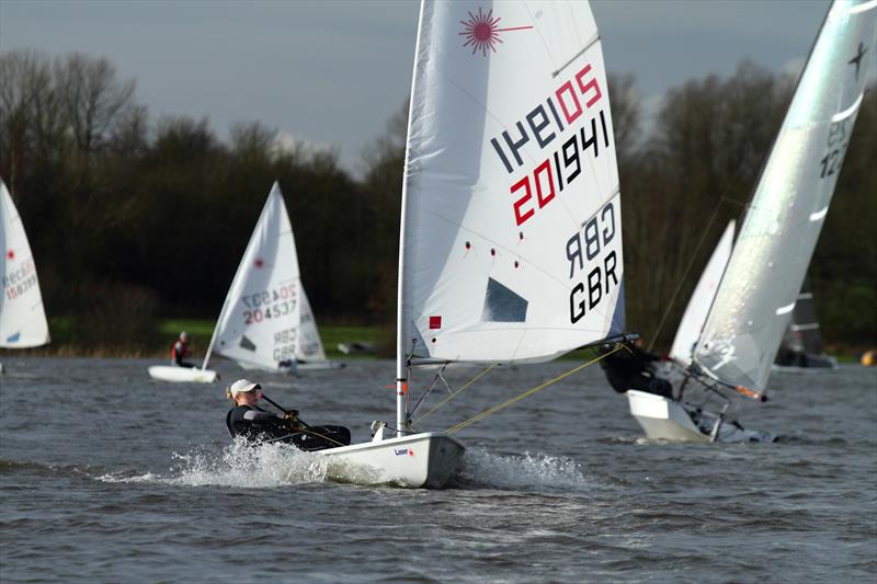 Race 3/4 of the Tipsy Icicle series at Leigh & Lowton photo copyright Gerard Van Den Hoek taken at Leigh & Lowton Sailing Club and featuring the ILCA 6 class
