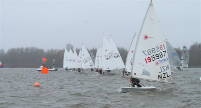 Week 5 of the Tipsy Icicle series at Leigh & Lowton photo copyright Gerard Van den Hoek taken at Leigh & Lowton Sailing Club and featuring the ILCA 6 class