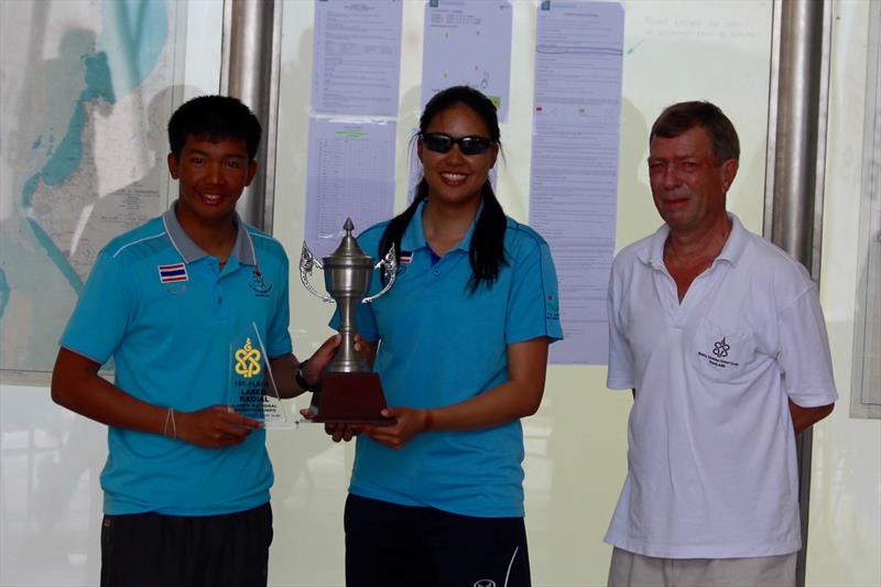 Apiwat Srignam wins the Radial title at the Thailand Laser Nationals photo copyright Ben Montgomery taken at Royal Varuna Yacht Club and featuring the ILCA 6 class